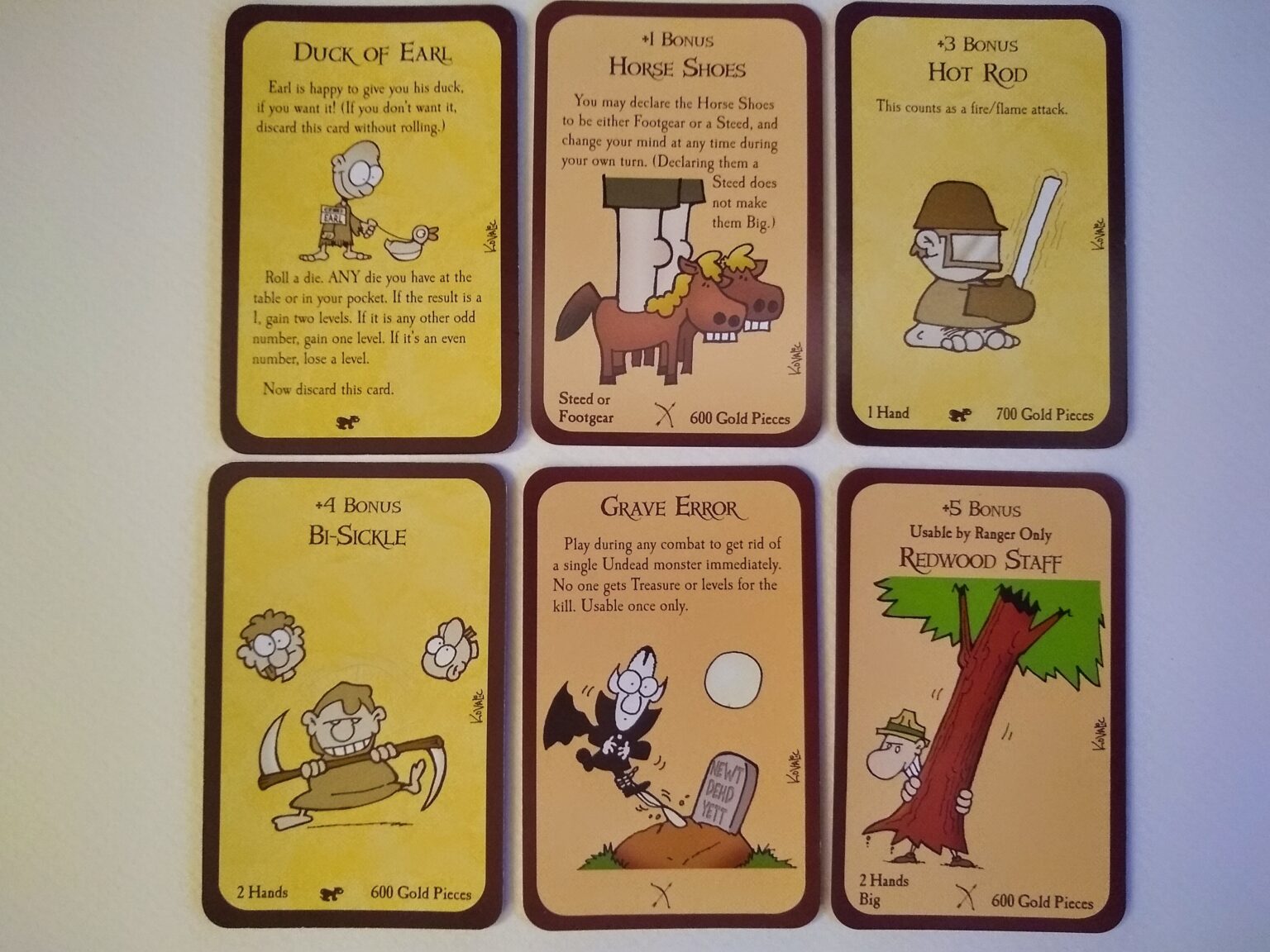 Horror, Sex and Puns: The Humor of Munchkin